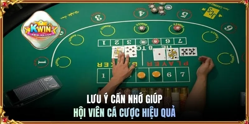 Lưu ý cần nhớ giúp hội viên cá cược hiệu quả