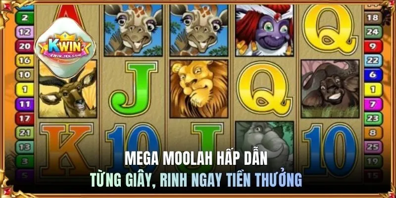 Mega Moolah hấp dẫn từng giây, rinh ngay tiền thưởng 